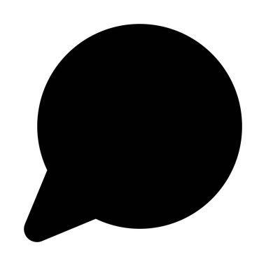 web, mobil ve infographics, vektör çizim için kabarcık satırı simgesi