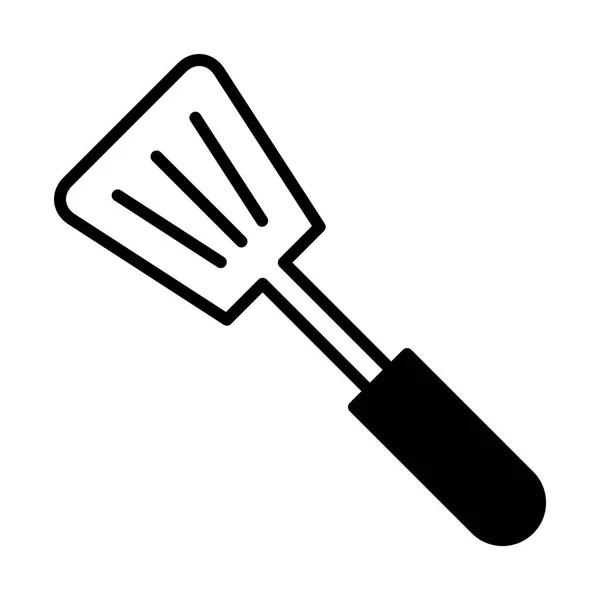 Spatula Ikonján Webes Mobil Infographics Vektoros Illusztráció — Stock Vector