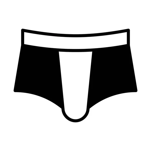 内裤线图标的网页 移动和信息 矢量插图 — 图库矢量图片