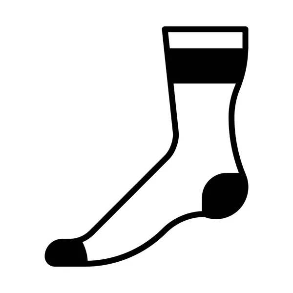 Ikon Garis Sock Untuk Web Mobile Dan Infografis Ilustrasi Vektor - Stok Vektor