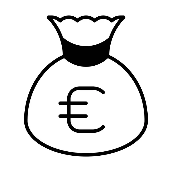 Money Line Icon Web Mobile Infographics Vector Illustration — Stock Vector