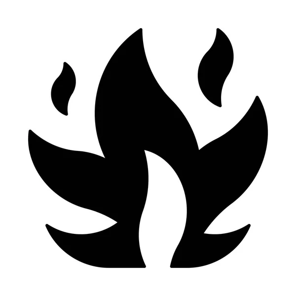 Feuerlinien Symbol Für Web Mobiltelefone Und Infografiken Vektorillustration — Stockvektor