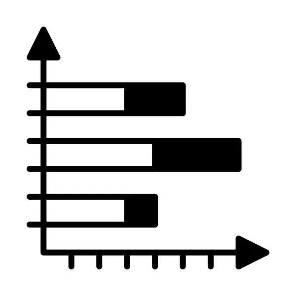 Значок Лінії Діаграми Веб Мобільного Інфографіки Векторні Ілюстрації — стоковий вектор