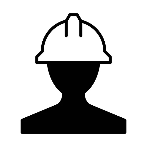 Builder Line Icon Für Web Mobile Und Infografik Vektorillustration — Stockvektor