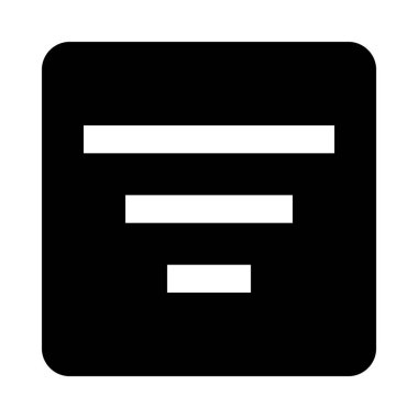 Web simge vektör çizim Hizala