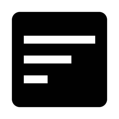 Web simge vektör çizim Hizala