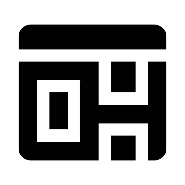 tarayıcı web simge vektör çizim 