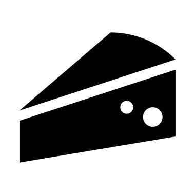 web, mobil ve infographics, vektör çizim için peynir satırı simgesi