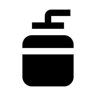 kokteyl simgesi illüstrasyon