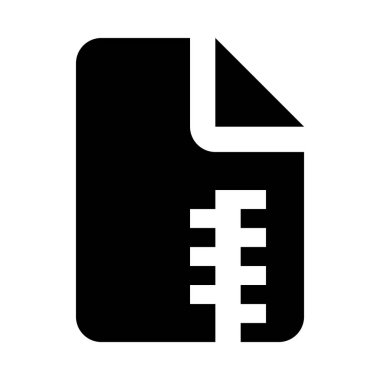 Dosya, arşiv simge vektör çizim