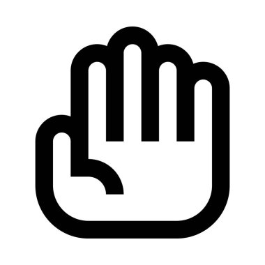 web, mobil ve infographics, vektör çizim için hareket satırı simgesi