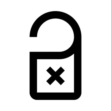 Etiket, basit kutsal kişilerin resmi, vektör çizim Sil 