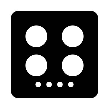 Soba satırı simgesi Web, mobil ve infographics, vektör çizim