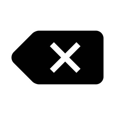 Tag, simge vektör çizim Sil 