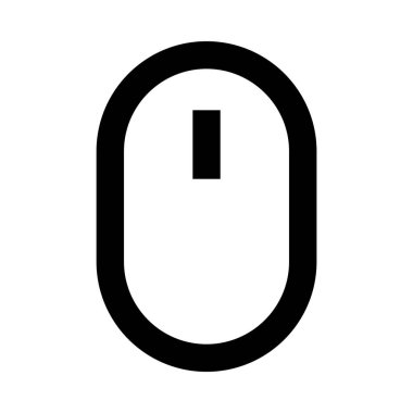 Fare minimalist tek renkli simge