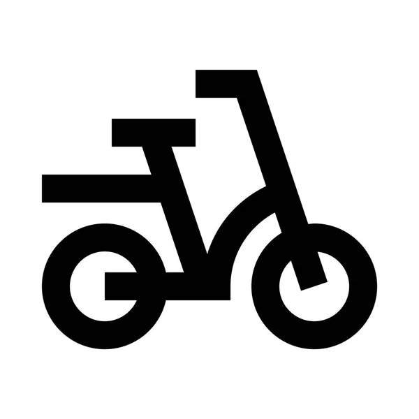 Ilustración Vector Bike Sign — Vector de stock