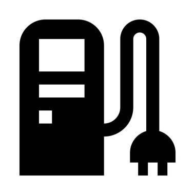 Araba şarj vektör çizim 