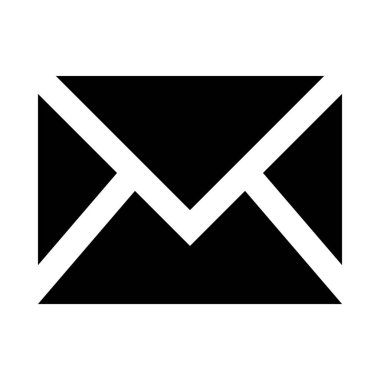 posta, mektup işareti illüstrasyon vektör 