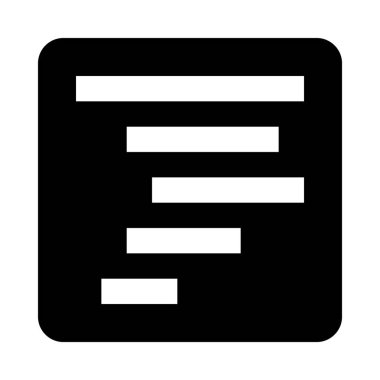 metin simge vektör çizim 