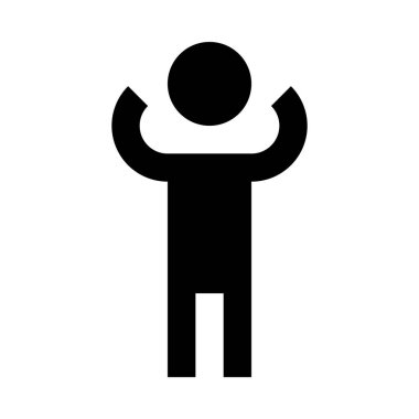 man simgesi vektör illüstrasyonu 