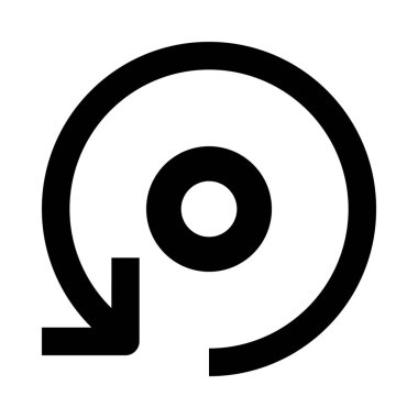 ok simgesi vektör illüstrasyonu 