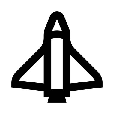 düzlem ikonu vektör illüstrasyonu 