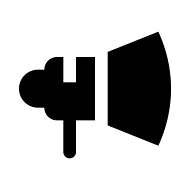 loudspeeker simge vektör çizim 