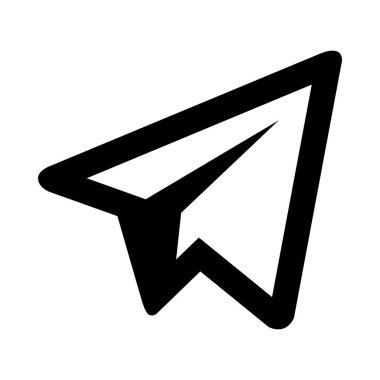 Kağıt Uçak vektör çizim 