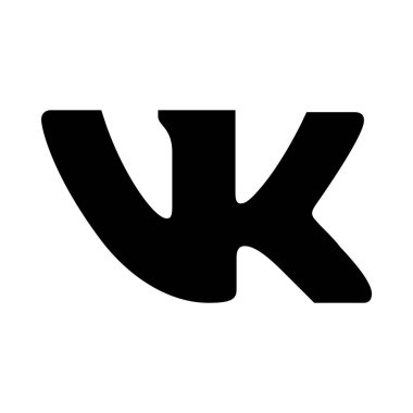 VK logo vektör çizim 
