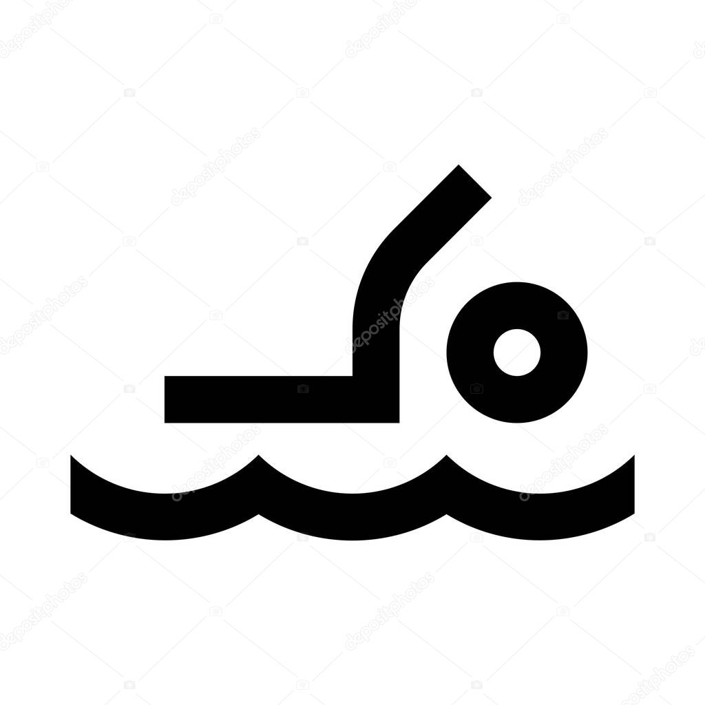 Swimmer Icon Vector Illustration Premium Vector In Adobe Illustrator Ai Ai Format Encapsulated Postscript Eps Eps Format