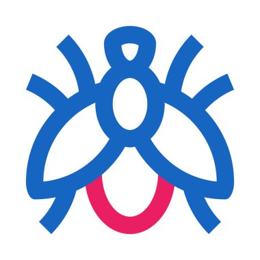  Sinek ikonu. düz tasarım biçimi