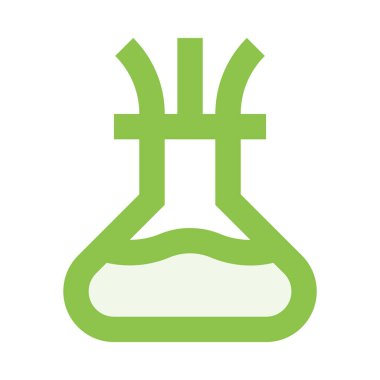 Matara, deney ikonu, düz tasarım tarzı. vektör illüstrasyonu