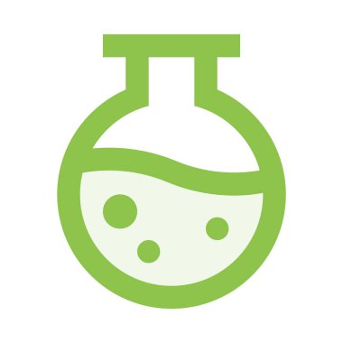 Matara, deney ikonu, düz tasarım tarzı. vektör illüstrasyonu