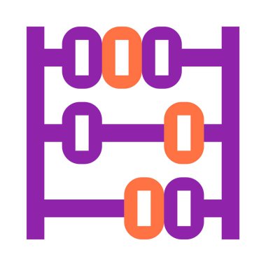 Puan simgesi, düz tasarım tarzı. vektör illüstrasyonu