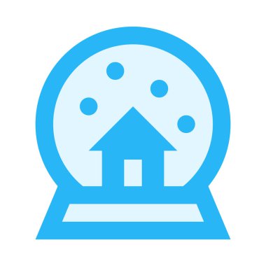 Hatıra, top ikonu, düz dizayn tarzı. vektör illüstrasyonu