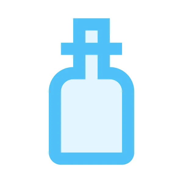 Cosmetics Bottle Icon Flat Design Style — Stock Vector