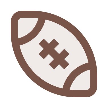 futbol web simgesi, vektör çizim