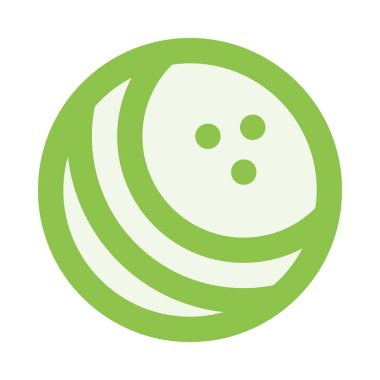 Bowling topunun vektör illüstrasyonu