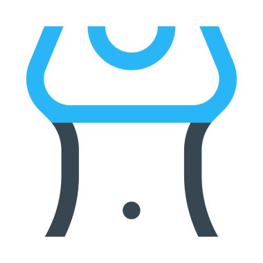 kadın vücudunun vektör illüstrasyon