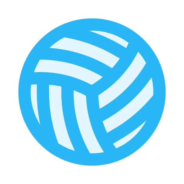 Icono Web Voleibol Ilustración Vectorial — Vector de stock