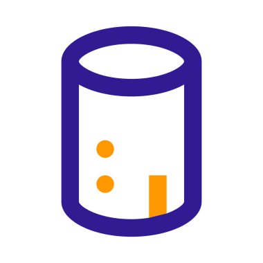 Basit ses terminali simgesi, vektör illüstrasyonu