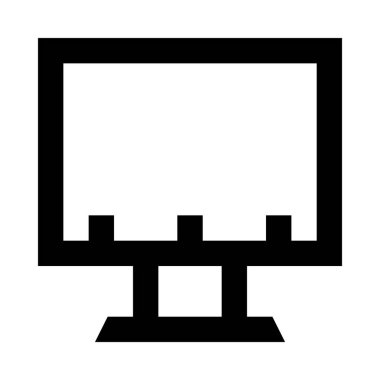 Kopyalama alanı olan kalkan, basitçe vektör illüstrasyonu 