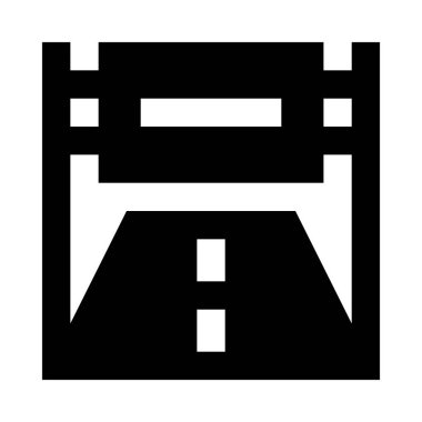 reklam panosu kalkanı, basitçe vektör illüstrasyonu 