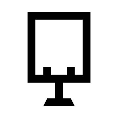 kalkan simgesi, basitçe vektör illüstrasyonu 