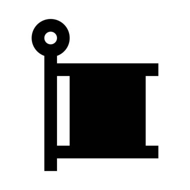 Reklam panosu, basit vektör illüstrasyonu 