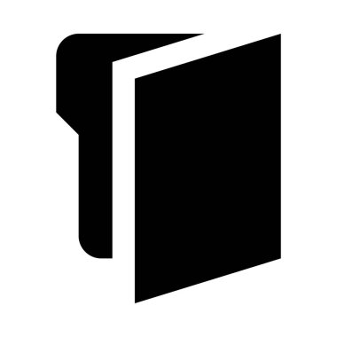 ofis kırtasiyesi, klasör, kağıtlar, basitçe vektör illüstrasyonu  