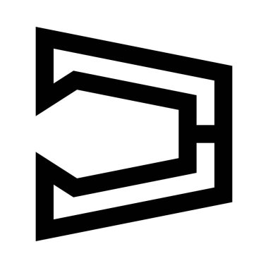 Ofis kırtasiyesi, delik açıcı, basit vektör illüstrasyonu  