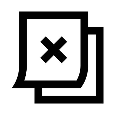 ofis kırtasiyesi, kağıtlar, kağıt, hatırlatma, notlar, basitçe vektör illüstrasyonu 