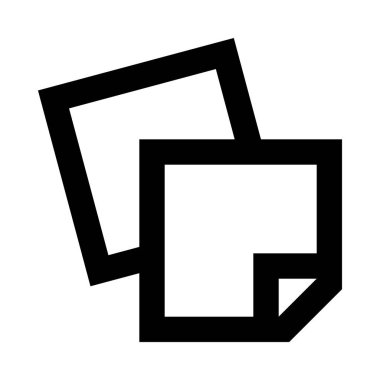 ofis kırtasiyesi, kağıtlar, kağıt, hatırlatma, notlar, basitçe vektör illüstrasyonu 