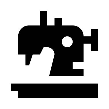 Dikiş, dikiş, dikiş makinesi, basitçe vektör çizimi 